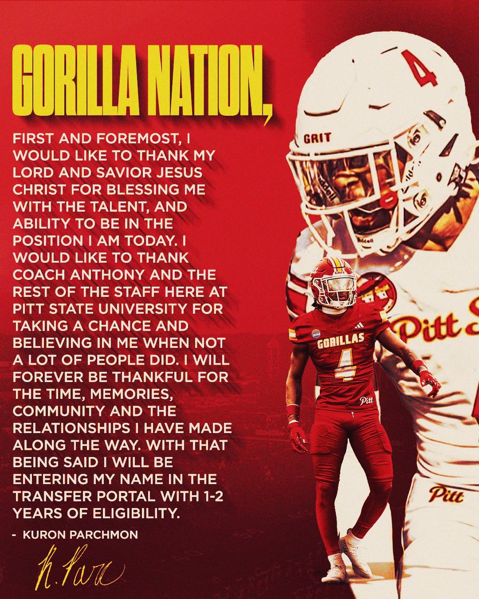 IamKuron4's tweet image. Thank you Pitt State🤞🏾💕. Excited for new opportunities