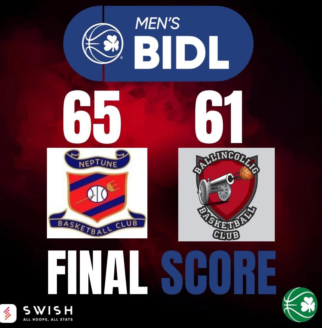 DanJCB001's tweet photo. Commiserations lads @BallincolligB Men’s BIDL Team with the loss vs @Neptune1BC in today’s @BballIrl Development League away game in Neptune Stadium. Congratulations to Neptune Basketball Club👏 👊💪🏀⚫️🔴 #UpTheVillage #bbc #BIDL #BallincolligBasketball #Cork https://t.co/UX18VGUD00