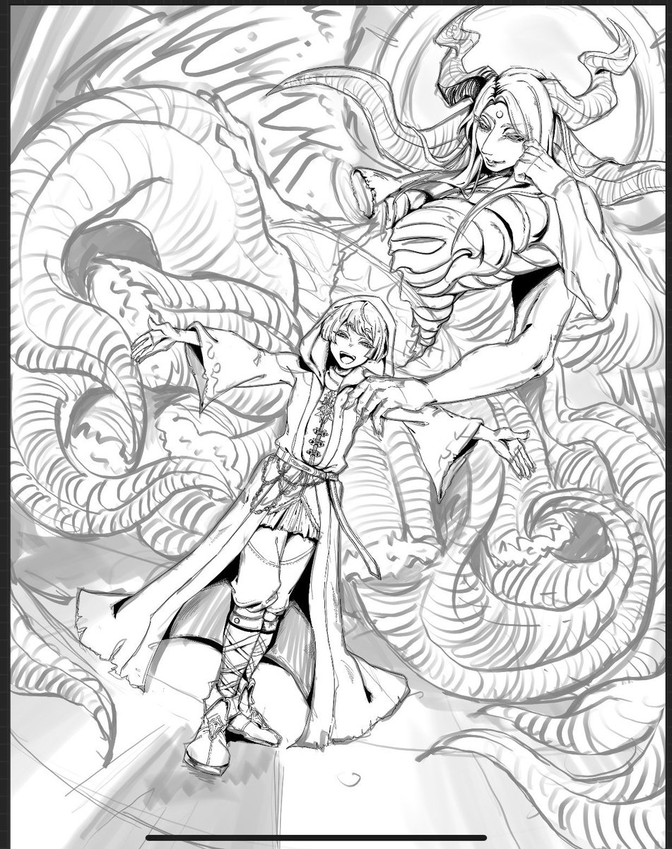 没画完的
大概是芝诺斯吞噬佐迪亚克之类的if线