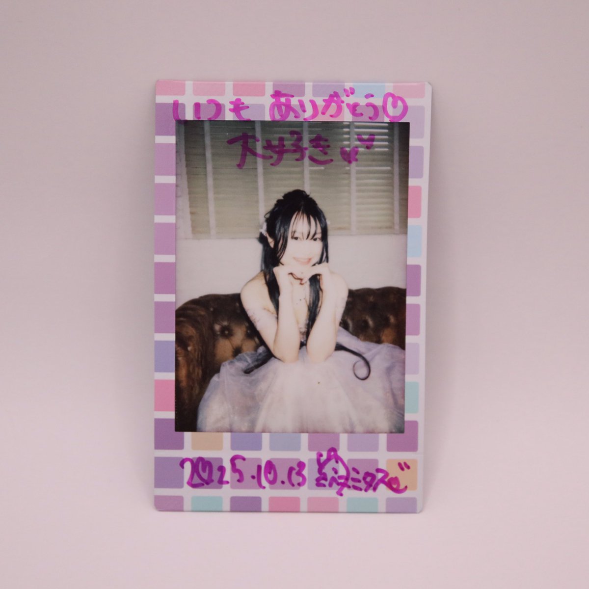 今日もチェキプレゼントします〜🤗💝 ソロでも2チェキでも🙆‍♀️ 当日