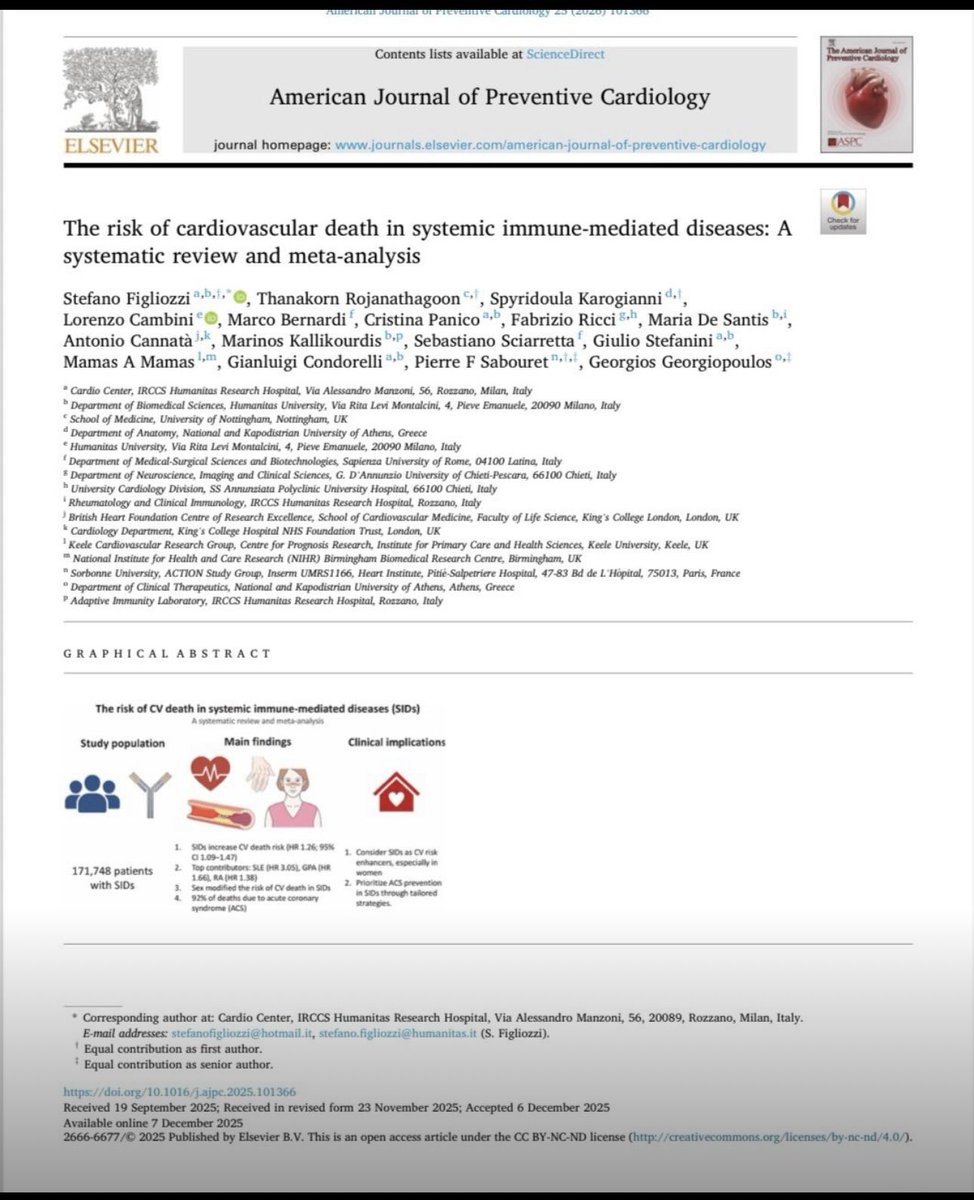 SABOURETCardio's tweet image. We published this year 5 #MA which may be useful in daily practice. 1 best antithrombotic regimen after #LAAC 2. Best strategy in #DVT 3. Optimal Tx in #CCS patients with #AF 4. ASI and #HBP 5. #CVR and #CIS #inflammation . Thanks to all contributors ☀️