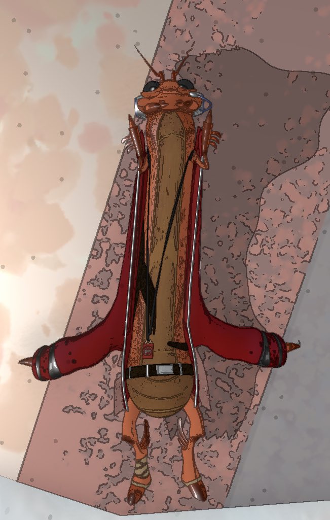 pigeons_at_play's tweet image. roachard’s had a… long. day at work today.

🪳❤️