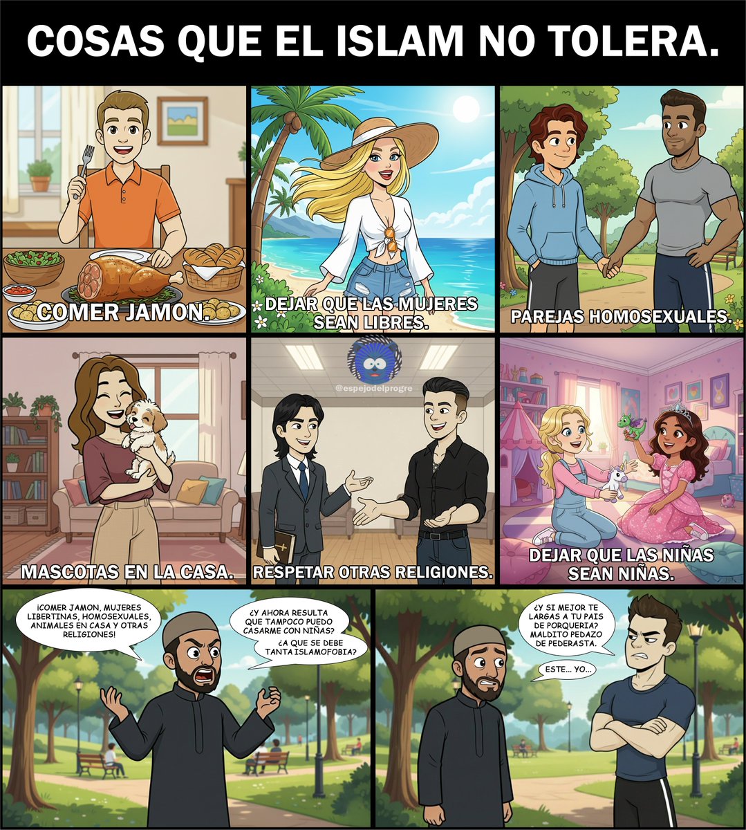 Algunos lo llaman Islamofobia, yo lo llamo sentido común.