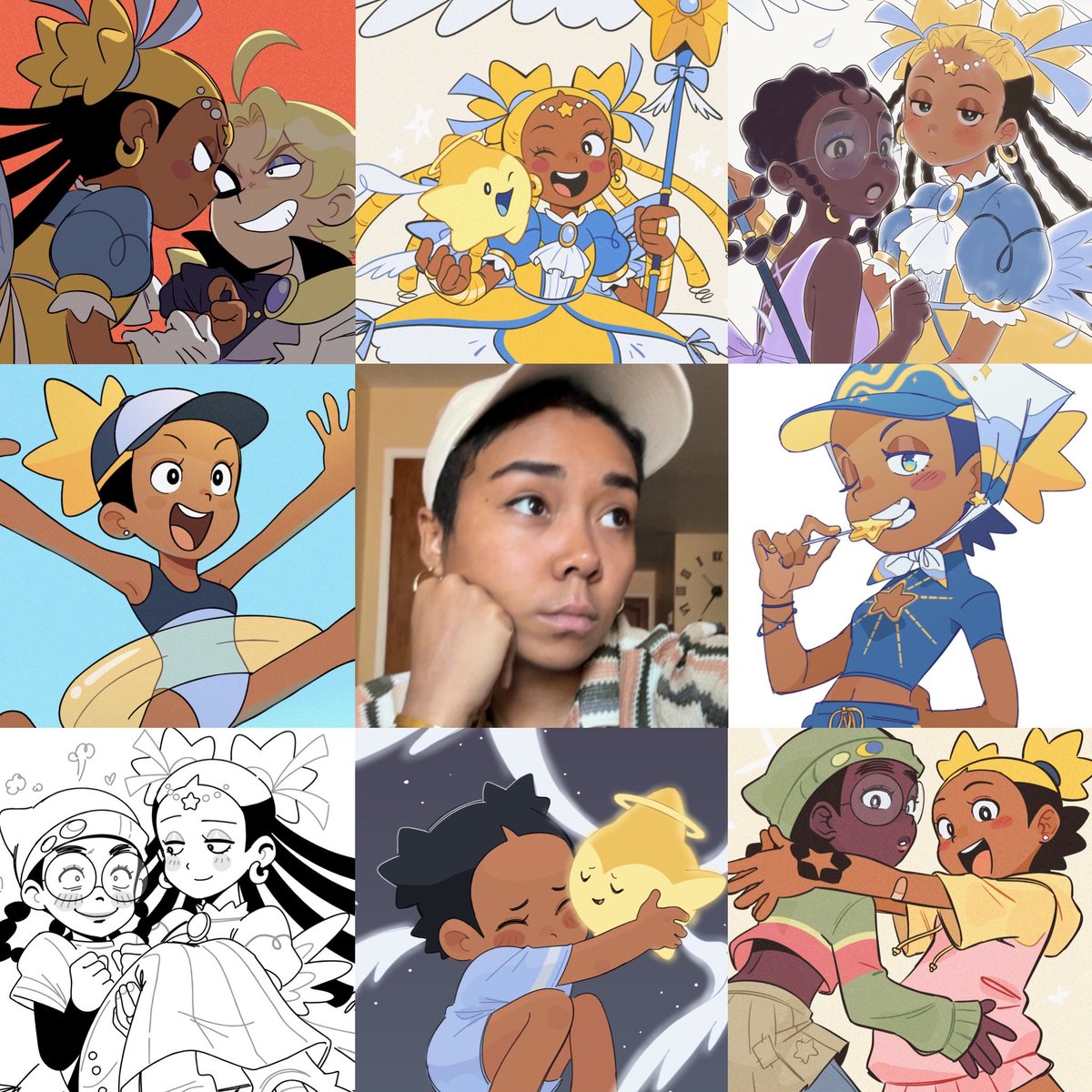 kianamaiart's tweet image. a very magical year #artvsartist2025