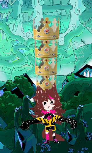 Regarding my fucked up scuffed Archipelago OBS overlay. We now have the Burger Sovereign to hold all of the crowns for when people AREN'T Burger King'd. (<a href="/RikaKerberus/">Dame Rika | Hellhound Vtuber🐾⚠️</a>)