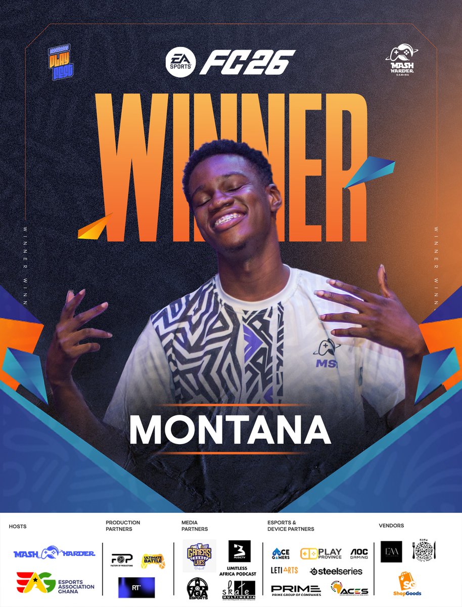 🏆 Here are your Mash Harder PlayFest ’25 Winners!🏆

An unforgettable showdown across every stage. These champions earned it all.

Big congratulations to every winner and participant who made PlayFest ’25 legendary 🙌

#PlayFest #MashHarder #Esports #mk1 #codm #eafc