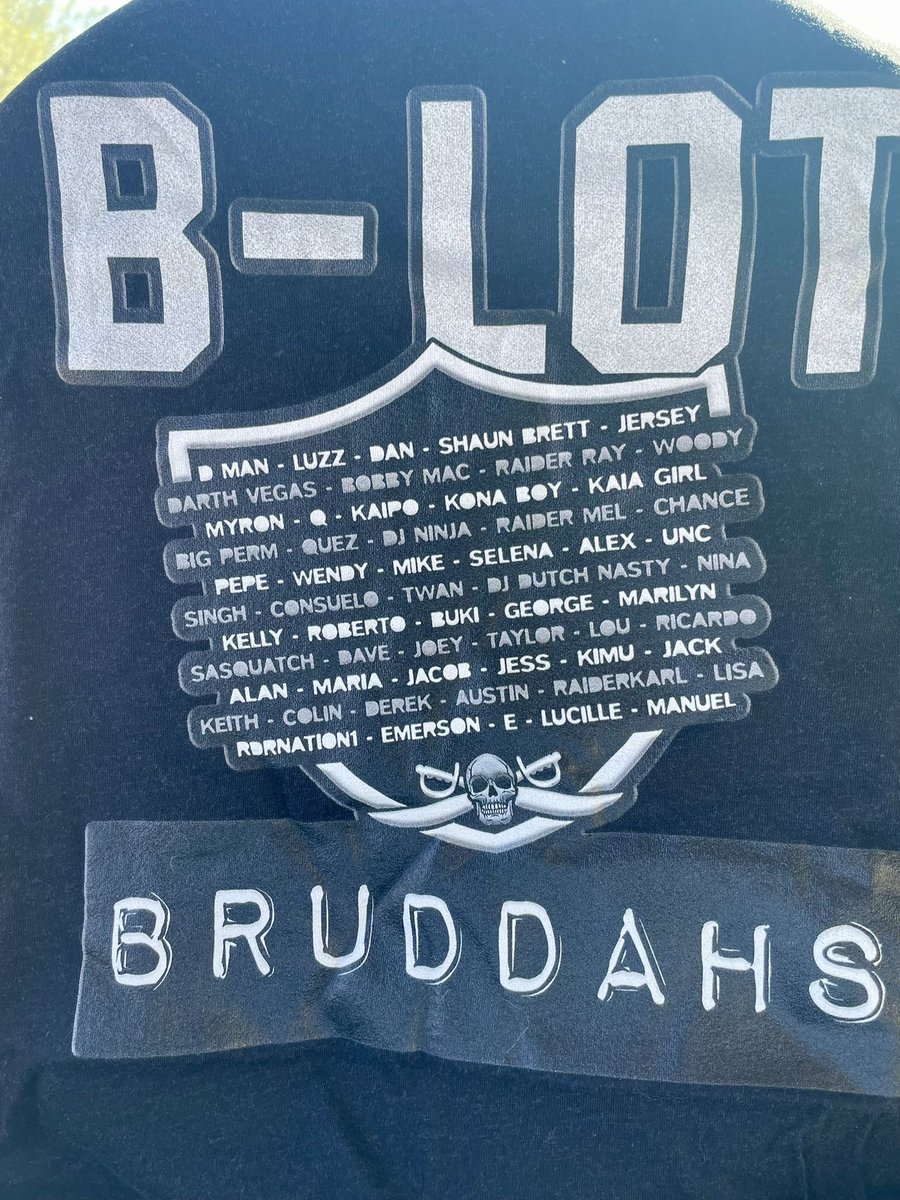 Didn’t take many pictures today but pregame in B-Lot is still undefeated