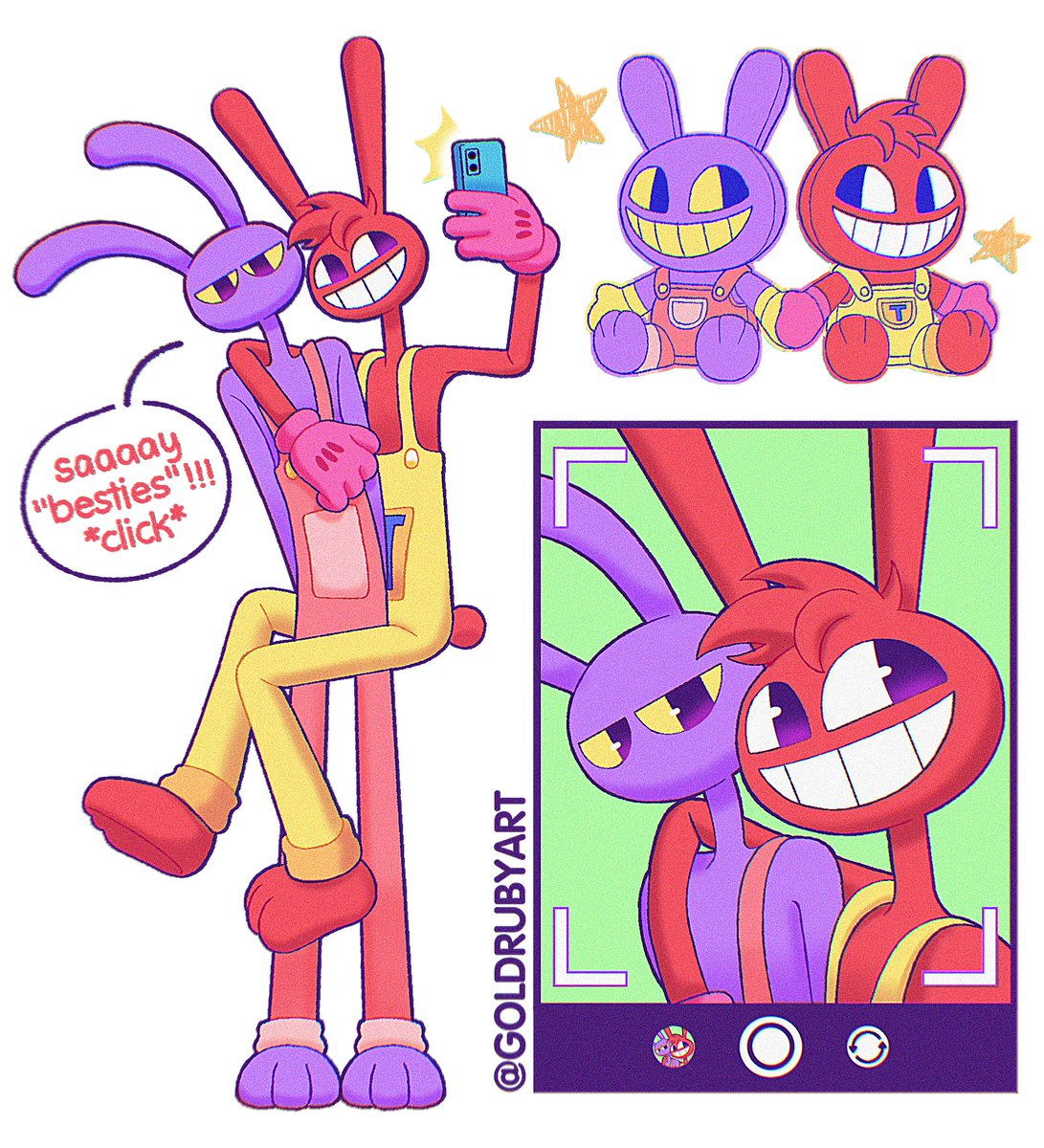 GoldRubyArt's tweet image. honey wake up, new bunnyman just dropped 
🐰🍝🐰

#thomasxjax #thejaxsong #jax #jaxtadc #tadc #TheAmazingDigitalCircus