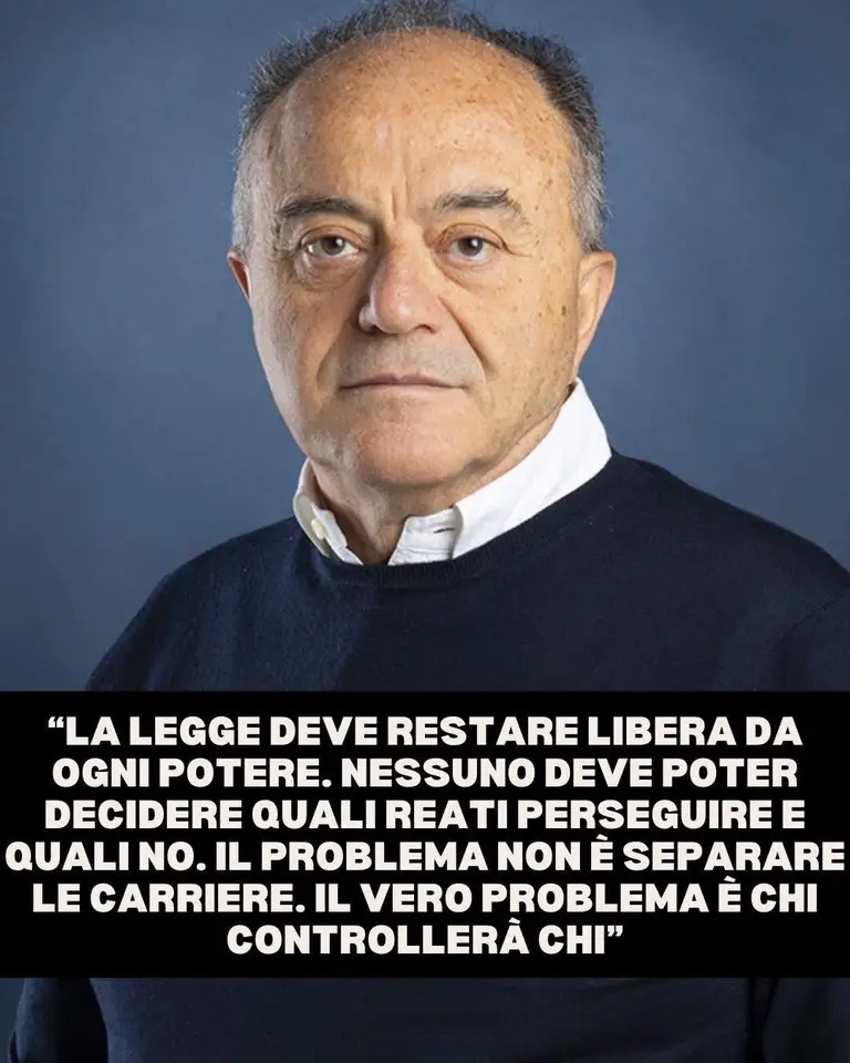 #Gratteri fa paura bis
Basta vedere la quantità di troll che vengono sguinzagliati sotto i post che lo menzionano
Quindi per farvi schiattare il fegato lo riproporrò ancora più volentieri
Firma 
firmereferendum.giustizia.it/referendum/ope…

#Referendum2026 #Referendum #ReferendumGiustizia 
#VotaNo