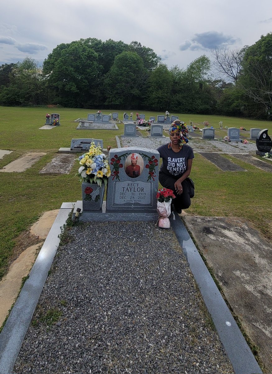 SankofaTravelHr's tweet image. SAY HER NAME.... Recy Taylor. Never got the justice she deserved.