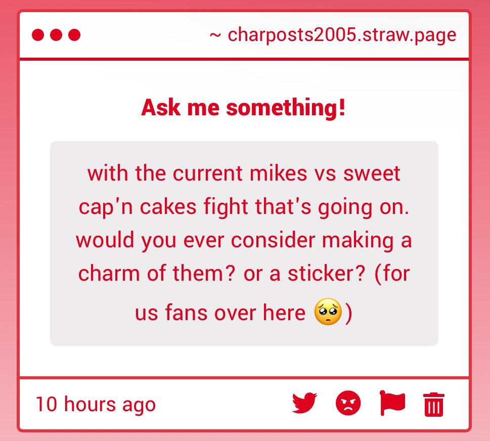 char_posts2005's tweet image. I dunno what's going on but if I get the extra time I'll try to add em! I love da lil sillies :3c #charposts