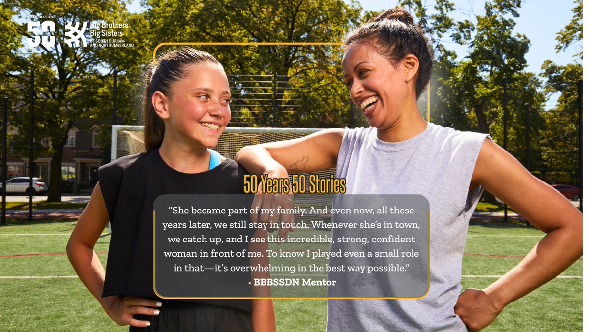 ✨ Story #50/50 | 50 Years 50 Stories

A bond that lasted beyond the program—a final reminder of how deep mentorship can go. 💙
That’s 50 stories of growth, resilience &amp; connection.

Here’s to the next 50.

#50Years50Stories #BigBrothersBigSisters  #YouthEmpowerment
