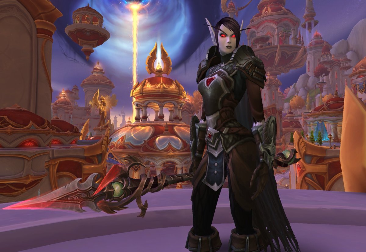 Portergauge's tweet image. I will say though, it stings a bit to see the Man'ari sub-race customization getting such consistent mention, meanwhile Darkfallen don't have a single acknowledgement in *the* Quel'thalas expansion from what I've seen lol