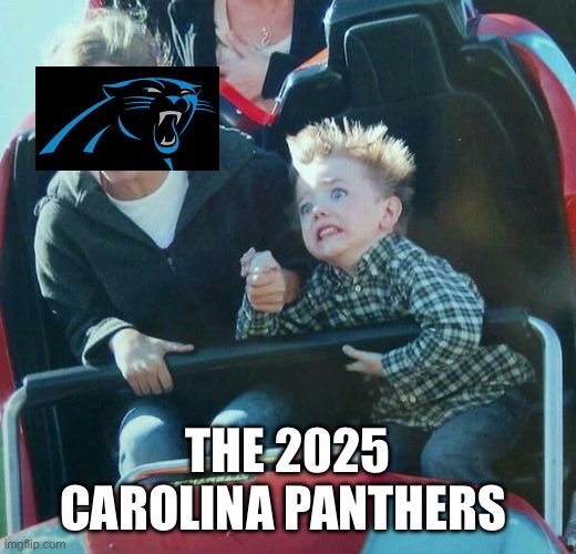 stillwell52's tweet photo. The ride never ends 😂 @Panthers #KeepPounding https://t.co/hse0WXS4V5
