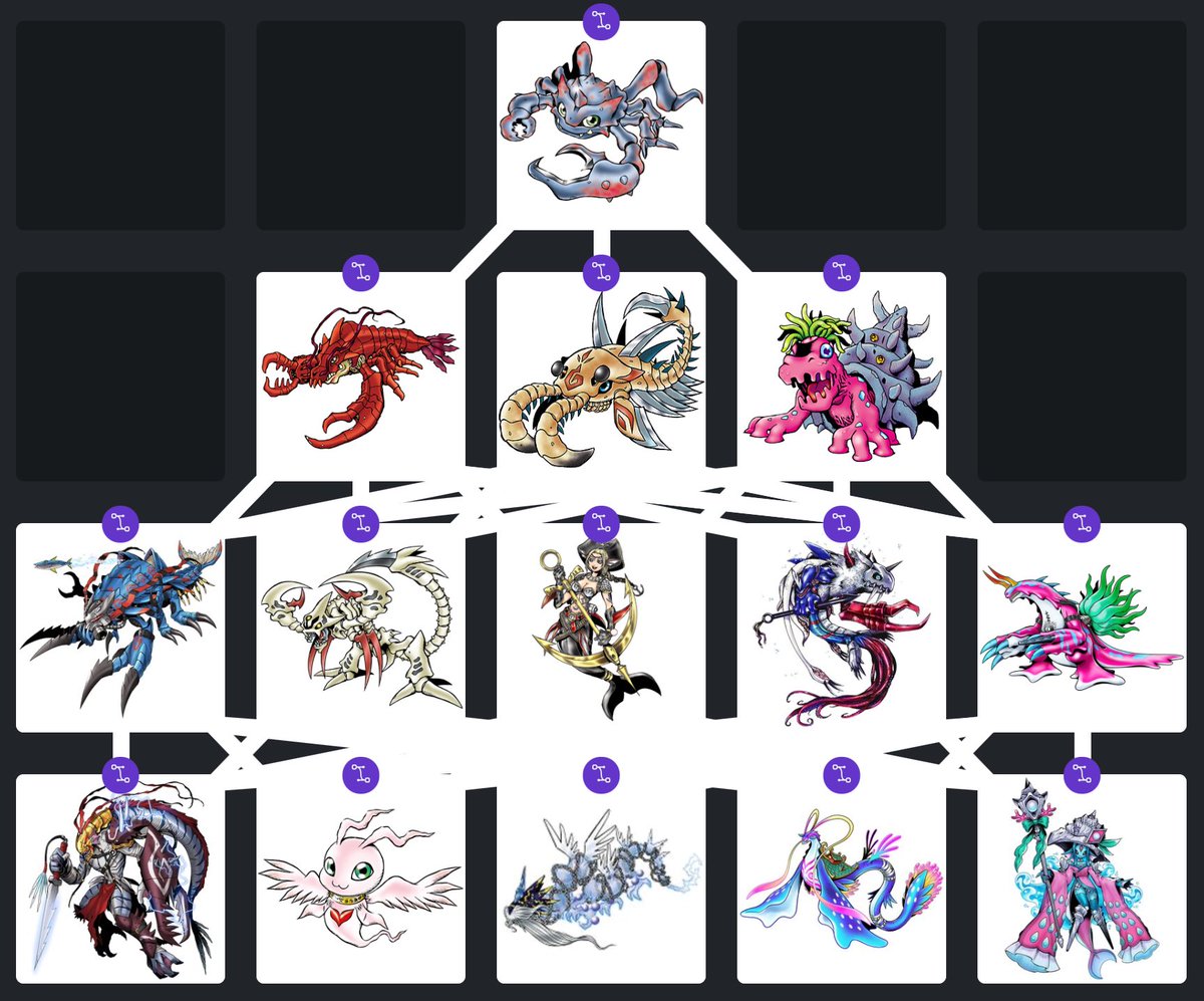 For crabmon shellmon is gotta be the sea digimon that gets the most love