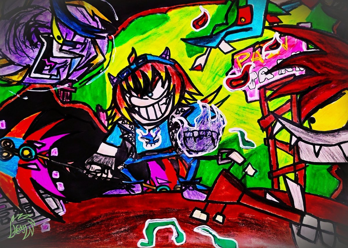 Hedge_Edge23's tweet photo. This is it! This is The End!
In honor of The End update for Antonblast, drew my boy Theodore Hedgeworth aka. Hedgy, facing the fierce Demon Corp!
It's time to mess 'em up!!
ππ¦
π¦πΈπ»
#HedgePaint #Antonblast #TheEnd #DemonCorp https://t.co/X3FUcKBjzr