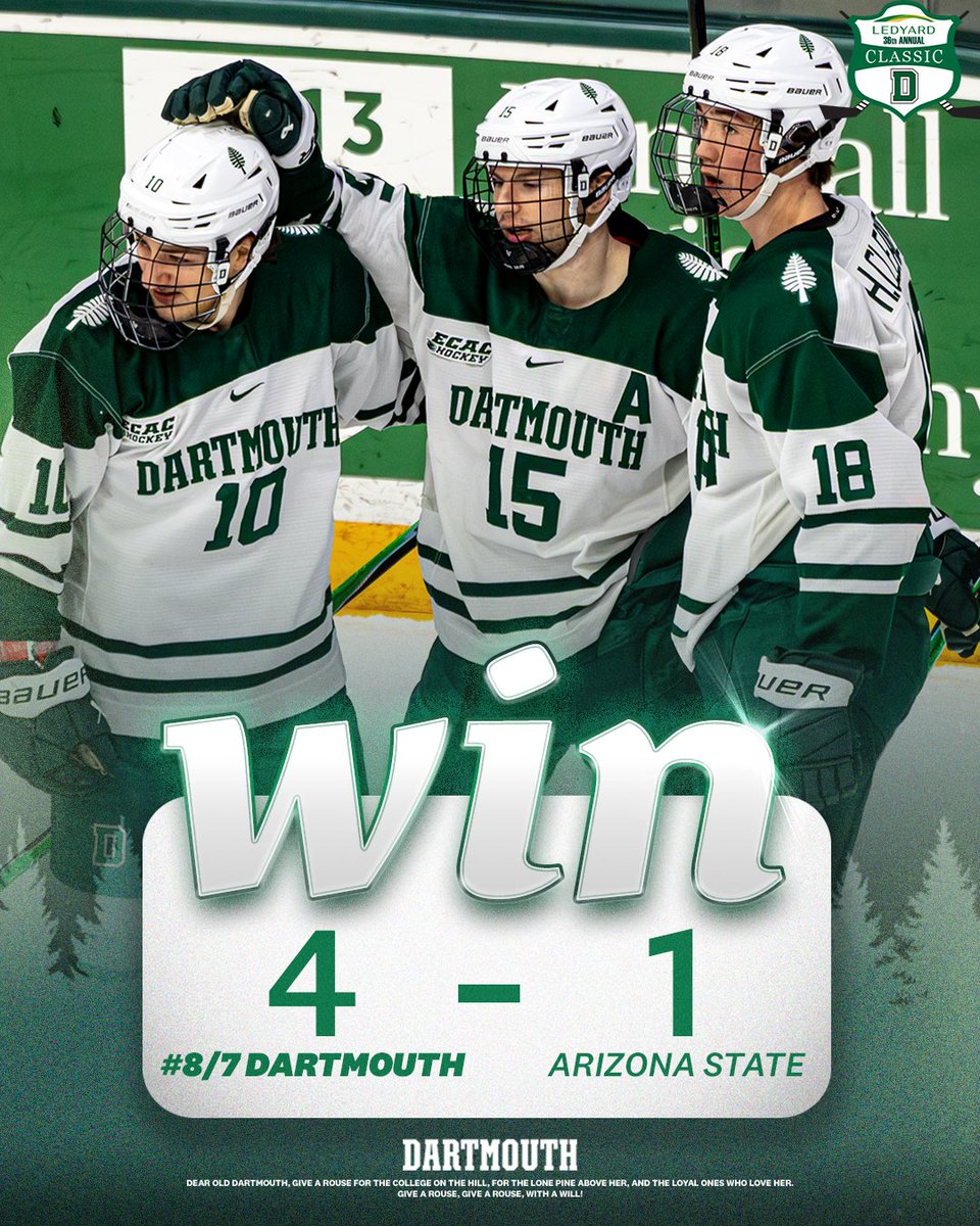Dartmouth Men's Hockey tweet media