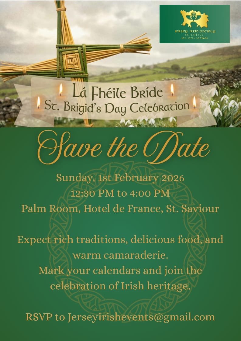As the society enters its 50th anniversary year in 2026, the second event we bring to you is the St. Brigid’s Day celebration—on Sunday February 1st—which serves as a premier occasion to honor Ireland’s female patron saint and mark the traditional arrival of spring.