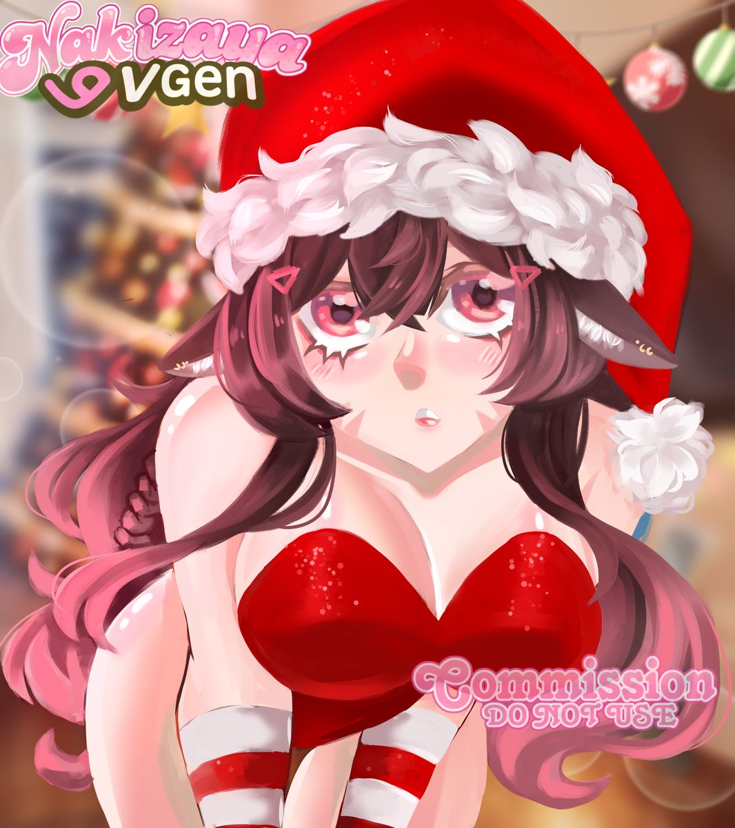 ♡🎁✨ Another Christmas Comm🎁✨♡•
🎄 I was not expecting to do more of this after christmas but hey, im glad ^^

vgen.co/nakizaya
 #artsale #YCH #Commission #YCH #VGenComm #vtuber #christmasdraw