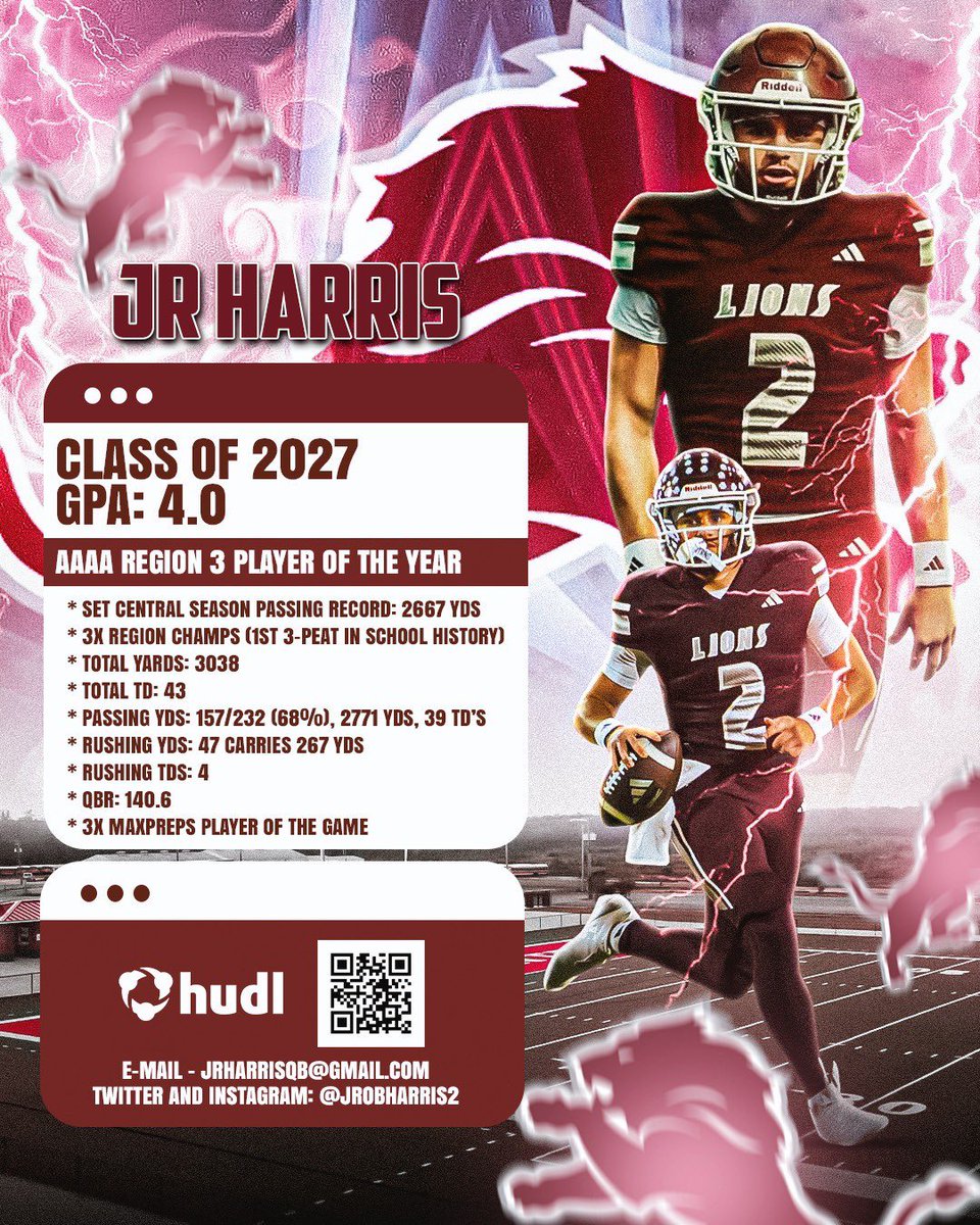 JR Harris 2027 QB tweet media