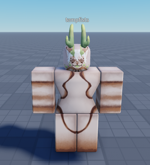 tempfists's tweet image. Making Tempi as a Roblox avatar! I plan on uploading all accessories as UGC as soon as possible. #tempi #roblox #ugc #blender #rbx #rblx #robloxugc