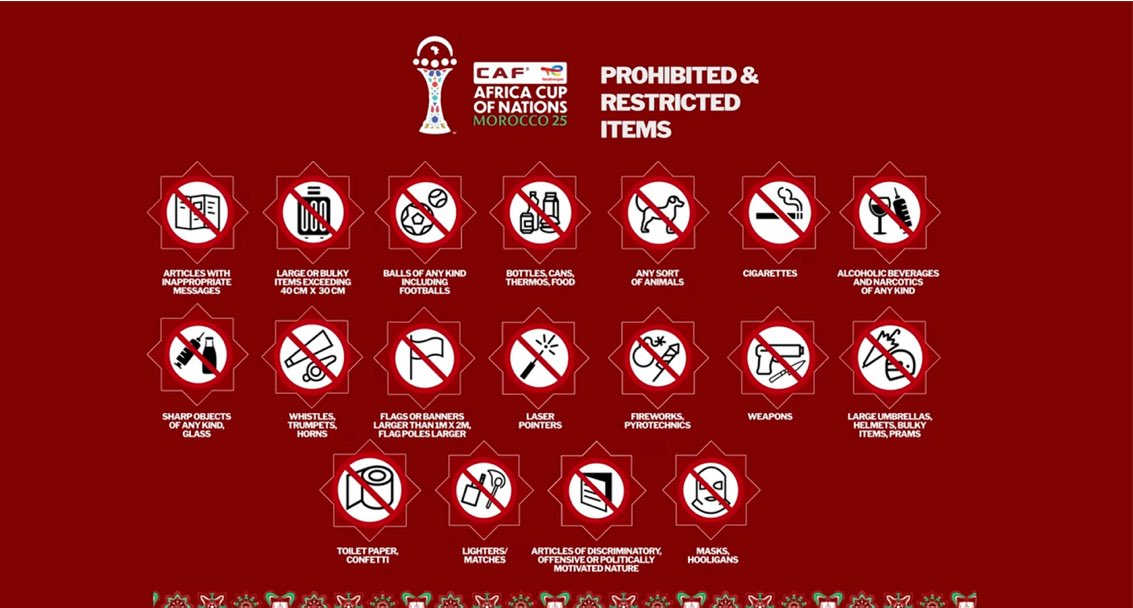 RS13_oo's tweet photo. Sécurité à deux vitesses au stade Moulay Hassan. Fouillé 5 fois, chargeur jeté. D’autres entrent avec trompettes et déguisements interdits. Deux poids, deux mesures. Inacceptable. 🇩🇿#CAN2025 #AFCON2025 #ALGBUR #123vivalAlgérie https://t.co/02fWRF5MFR