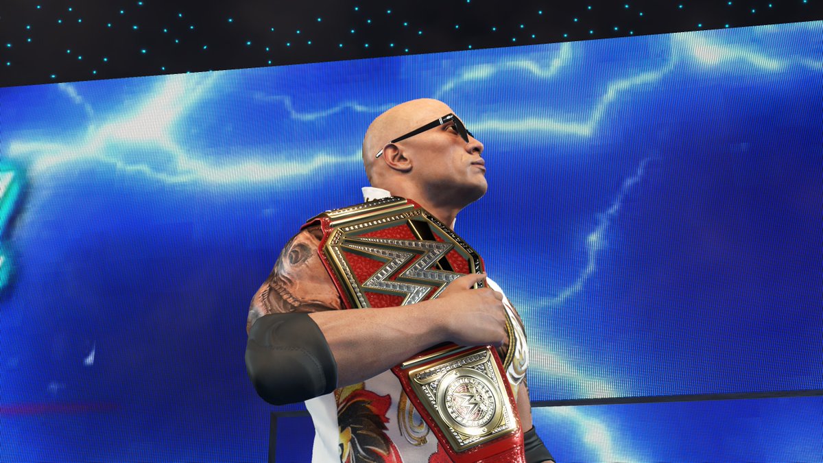 wr3d_network's tweet image. New Big Logo model mod in progress: 

-sharper/better main plate, no longer deforms around the waist 
-added more shine to the strap
-you can now change the strap color without it affecting the back (remains black) or the plates  

#WWE2K25