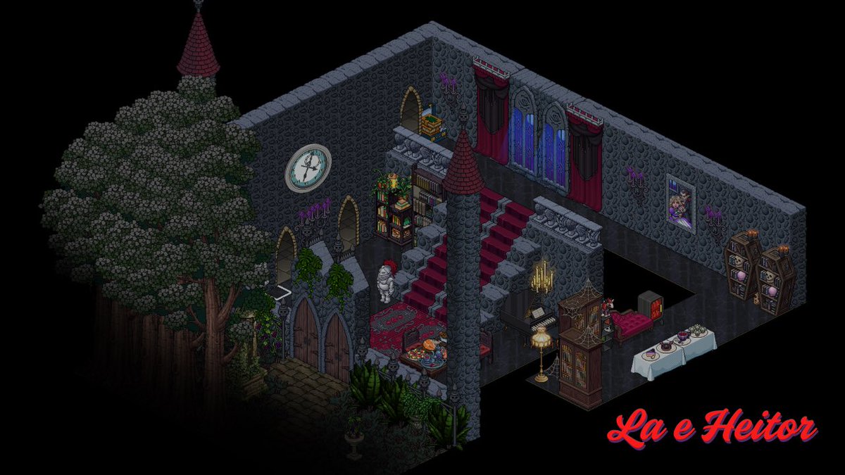 COMPETIÇÃO: Castelo Vampírico 🩸

Nick: La e Heitor 
<a href="/GOHabblet/">GOHabblet</a> 
#BlackhollowNaGo