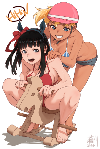 あけましておめでとうございます
描ける時間よりも描きたいものの方が多いってのはシアワセ

Xはいつものじゃない方も解像度を落とすよ 