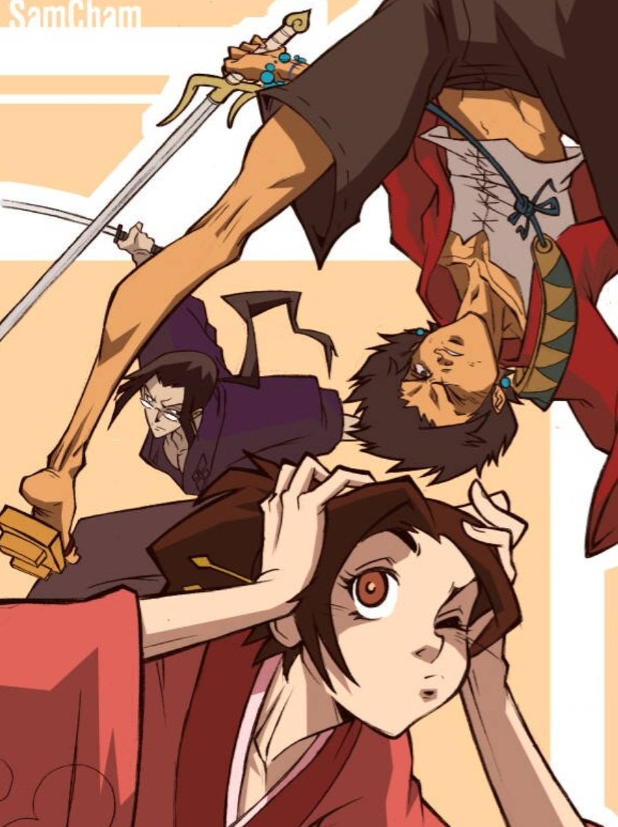YvesBalak's tweet photo. Another old fanart, Samurai Champloo, more than 20 years ago! https://t.co/v18YEidm1Y