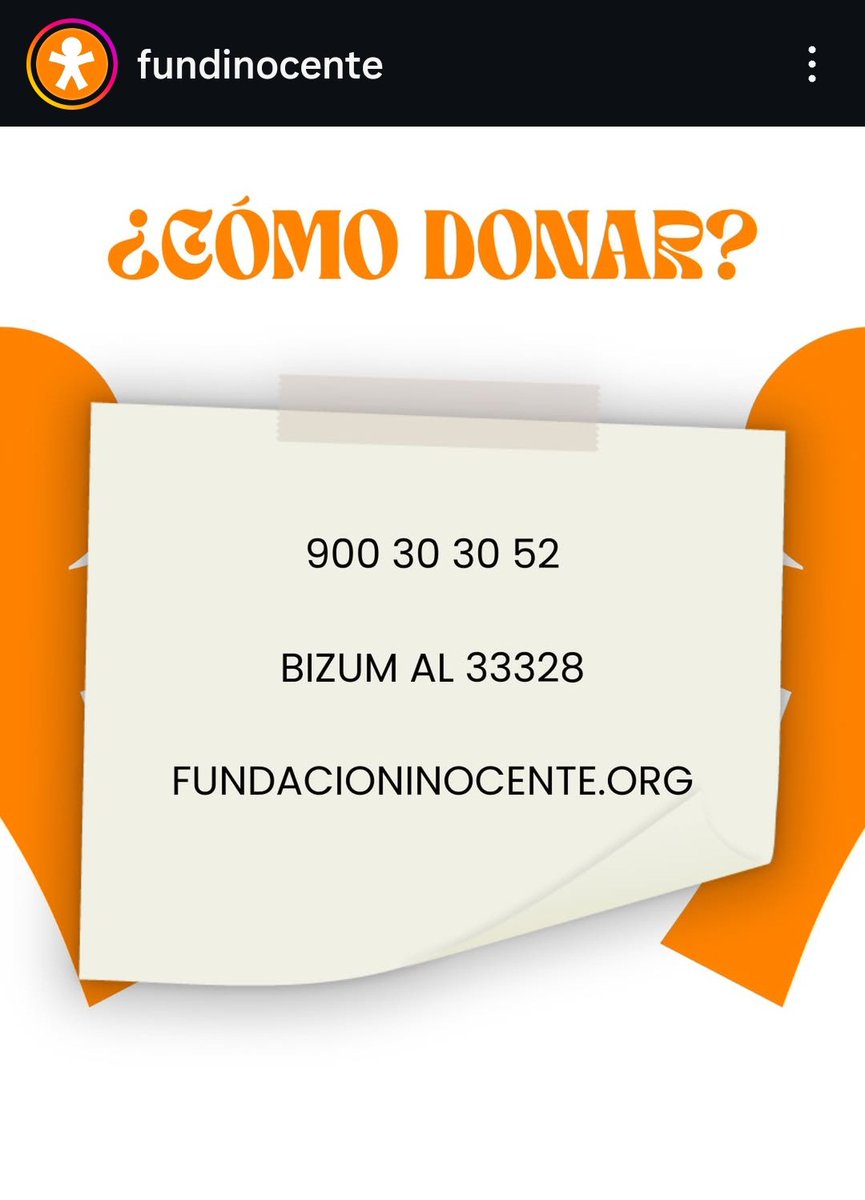 Hoy, Día de los Santos Inocentes.
Un evento especial desde hace 30 años #GalaInocenteRTVE en   
<a href="/La1_tve/">La 1</a>.
Enhorabuena a <a href="/fundinocente/">Fundación Inocente</a> por el trabajo que desarrolláis!!!
Saludos desde #lorca #somosfundacion 
Para hacer donaciones 🔽🔽🔽