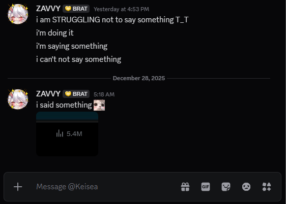 ZAVVY 𑣲 LAZY VTUBER tweet media