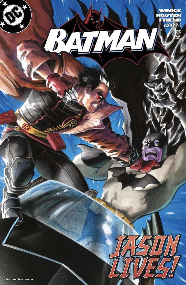 lizcomicss's tweet image. judd winick dearly loved jason cuz he took every single opportunity to put him in the most random runs he was working on