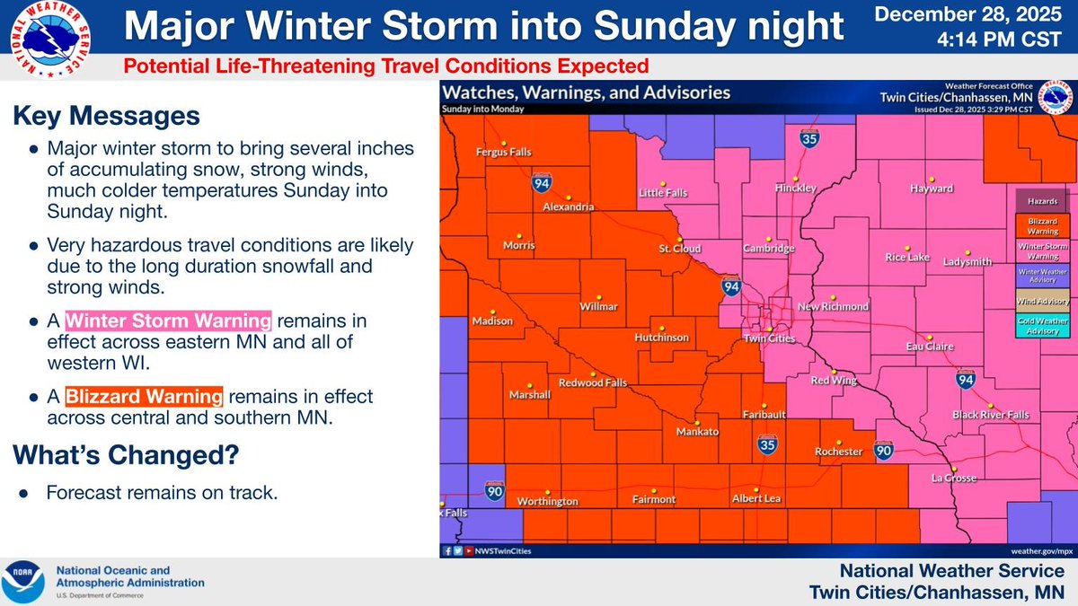 NWS Twin Cities tweet media