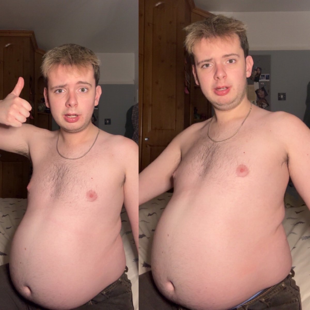 This is the body of a 23 year old who wants to become the size of a blimp, anyone want to lend a hand? 🐷😏🎈