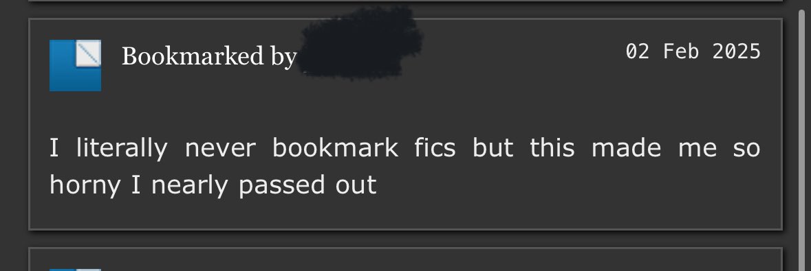 keg_of_shame's tweet image. i’m not sure if this is what you’re referring to, but if it’s notes like this then authors can definitely see (and i find them all hilarious, don’t stress about it)