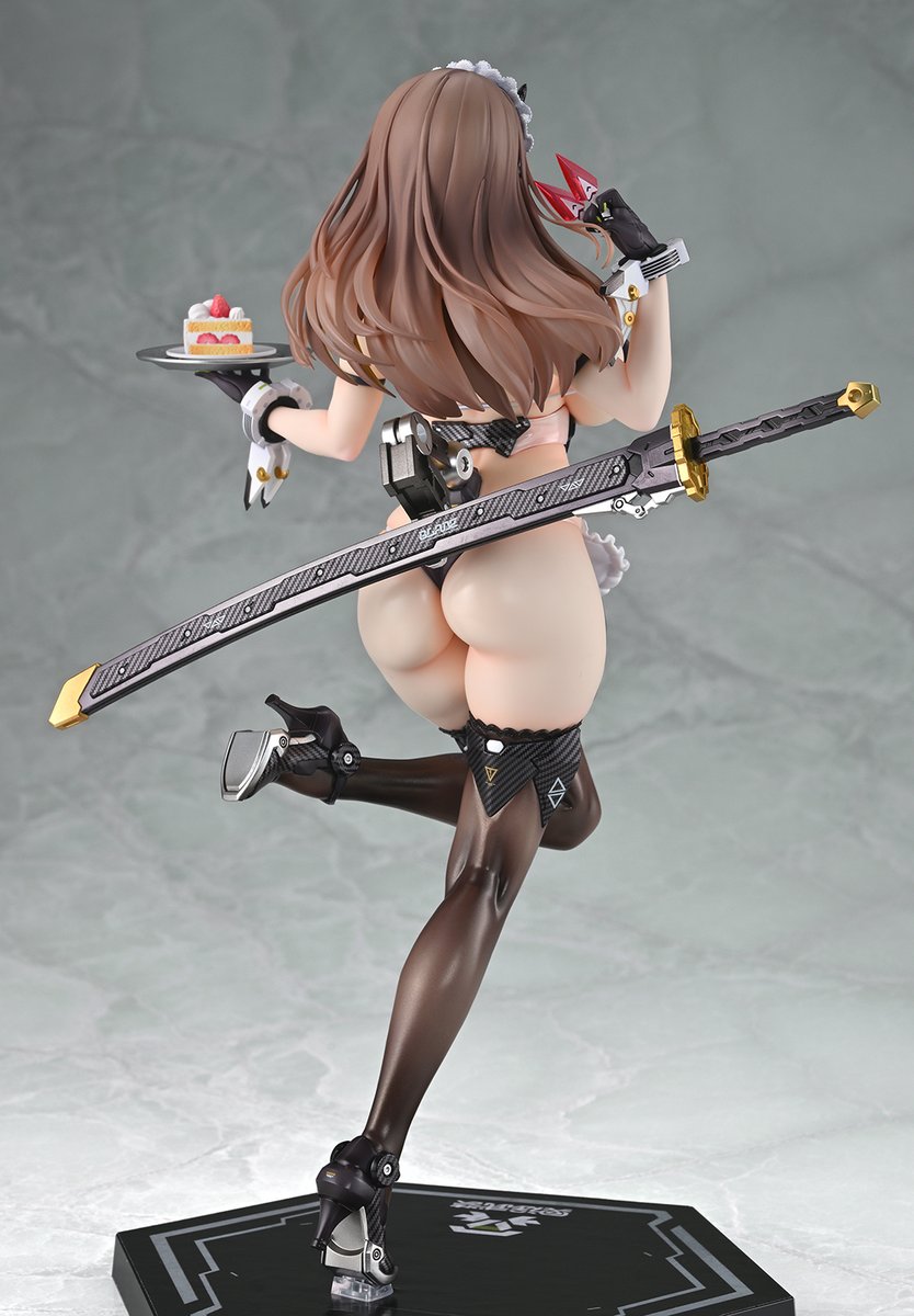 【本日初公開】フィギュアブランド「PINK CHARM」さんから「冥途武装：Blade」がフィギュア化します。
2023年に同人誌に掲載したイラストを立体化していただきました。近日ご予約開始予定です。
#C107　2日目西ふ34abの4HANDSブースで最終調整に入った量産サンプルを展示いたします！