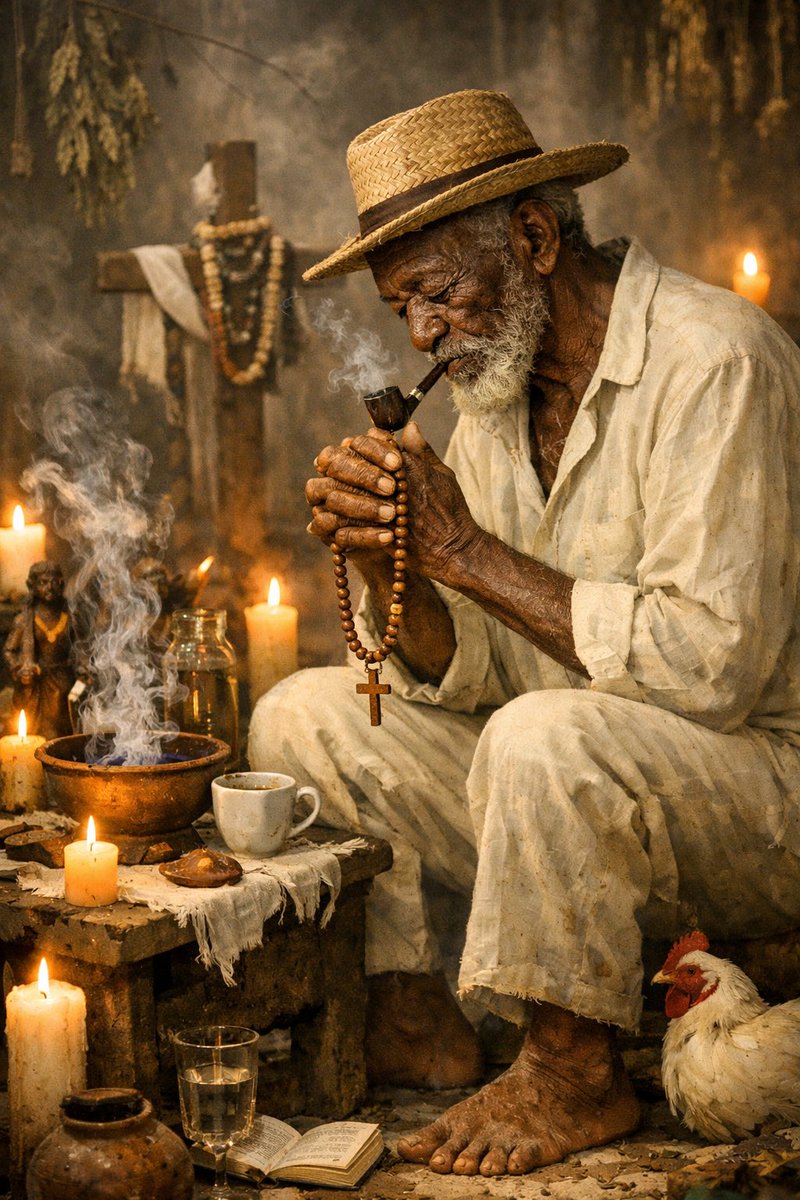 Nunca foi sorte sempre foi as almas que me ajudou e me ajudam nas horas das aflições