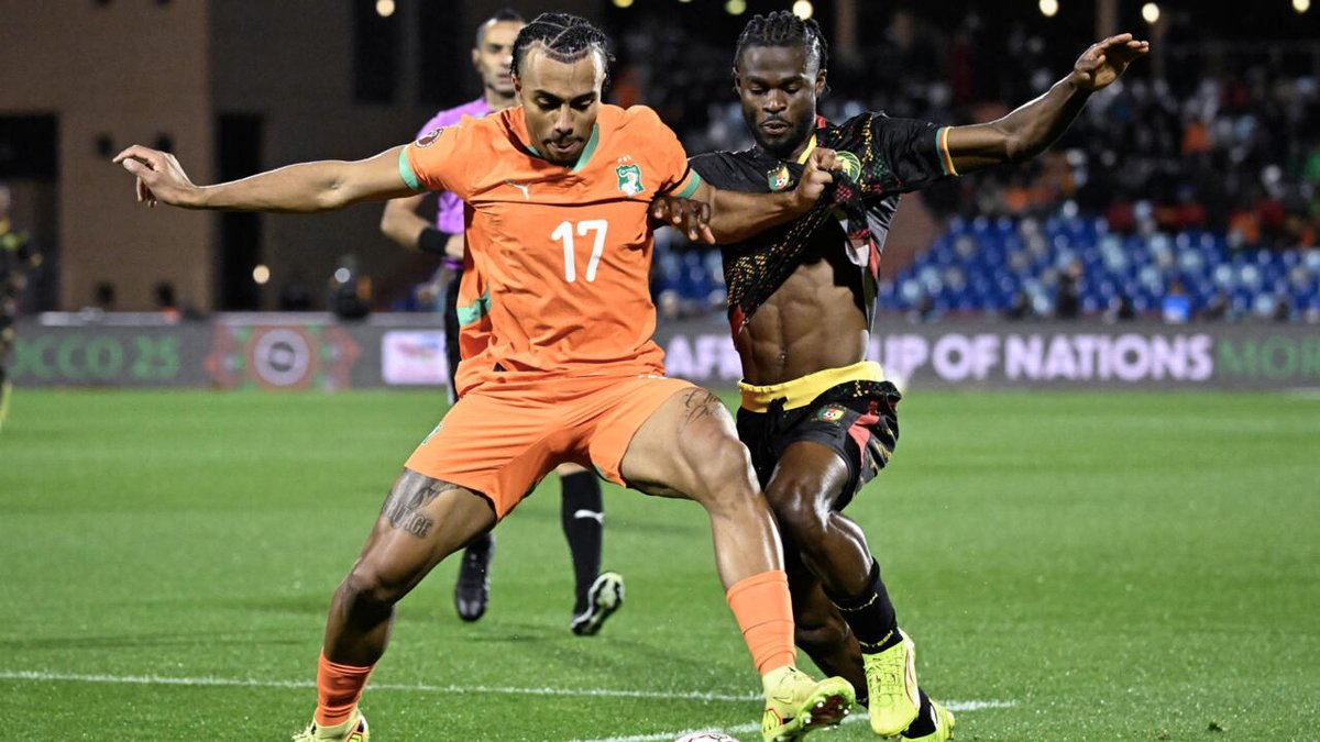 FNkengue's tweet photo. Côte d'Ivoire # Cameroun 

L'équilibre de la terreur 

#CAN2025  #Football  #CIVCMR @FIFCI_tweet @FecafootOfficie
@fifacom_fr @CAF_Media https://t.co/k8QjcWMeno