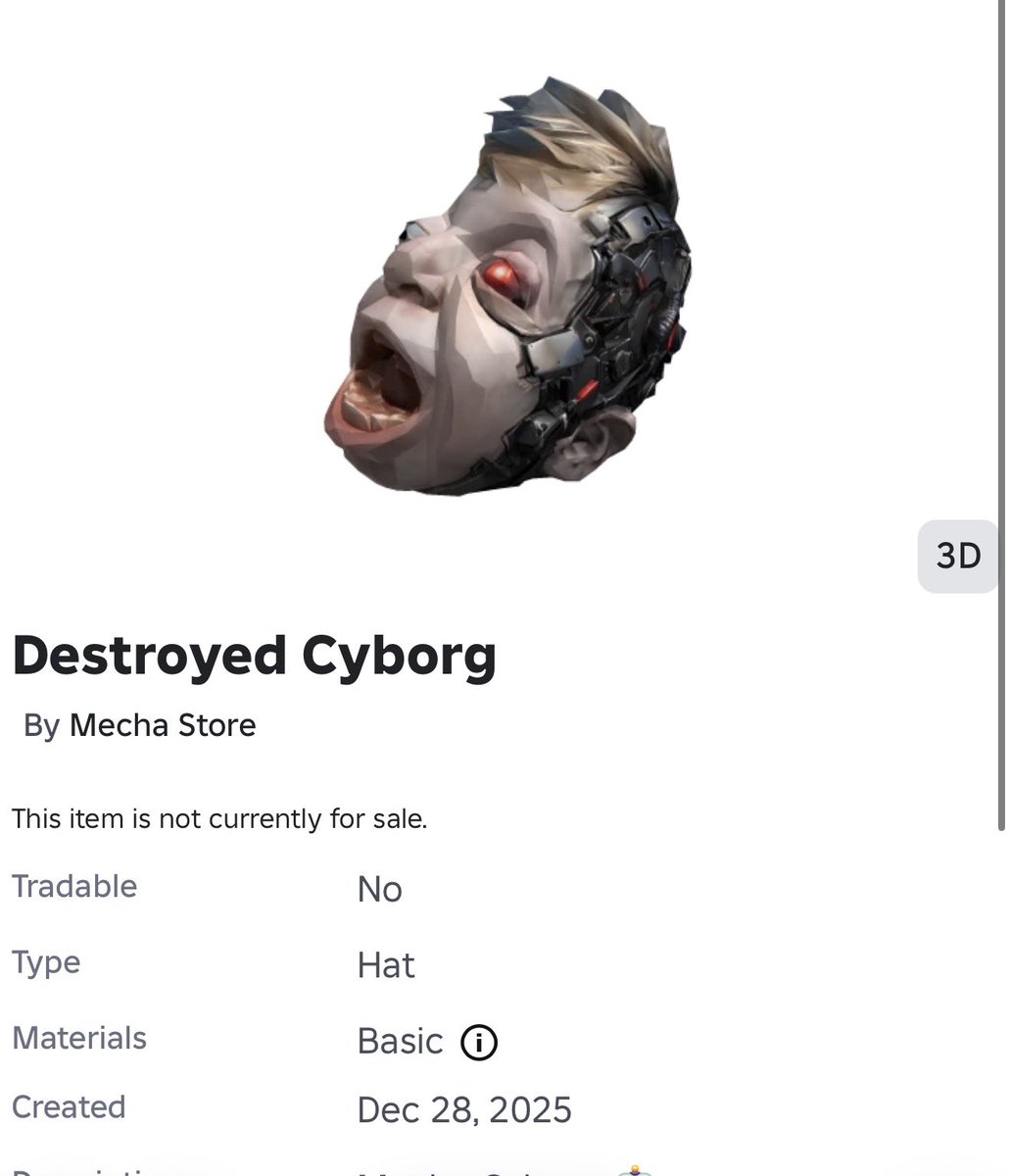 RealSchlep's tweet image. Roblox chose not to terminate this user so now he’s uploading more of these hats through a group where he’s the only member outside the owner.

Totally disgusting.