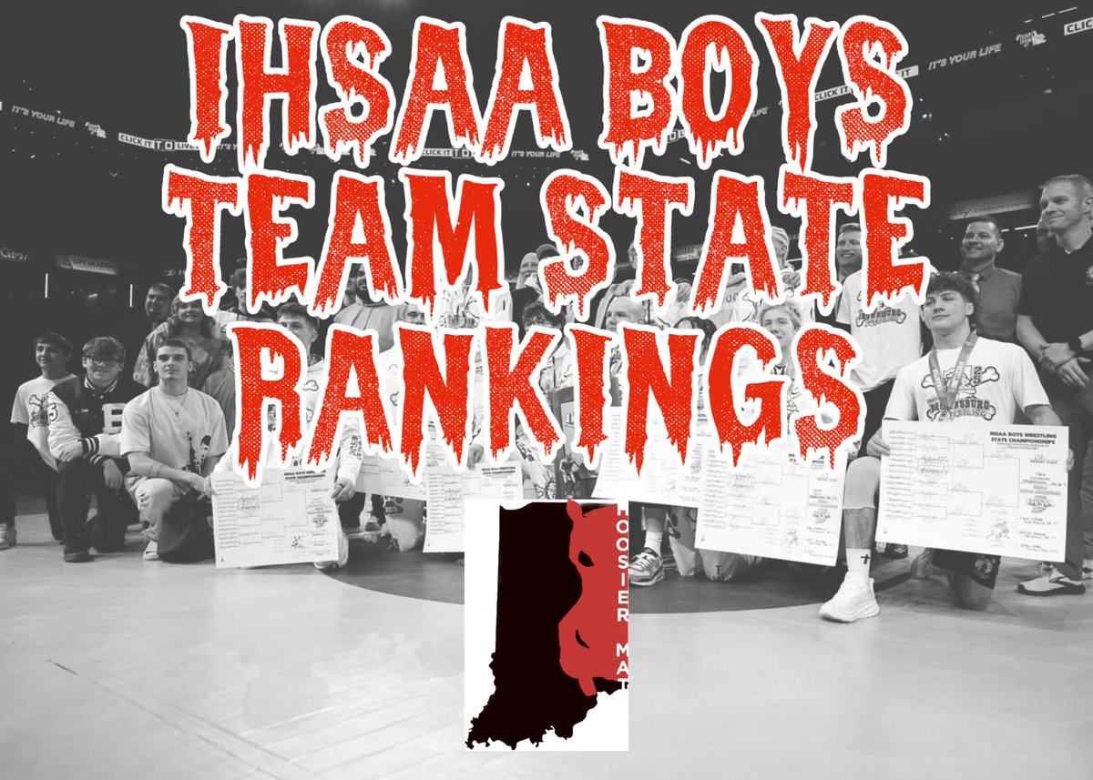 New IHSAA boys tournament rankings are out! Check them out!

hoosiermatwrestling.com/indiana-wrestl…