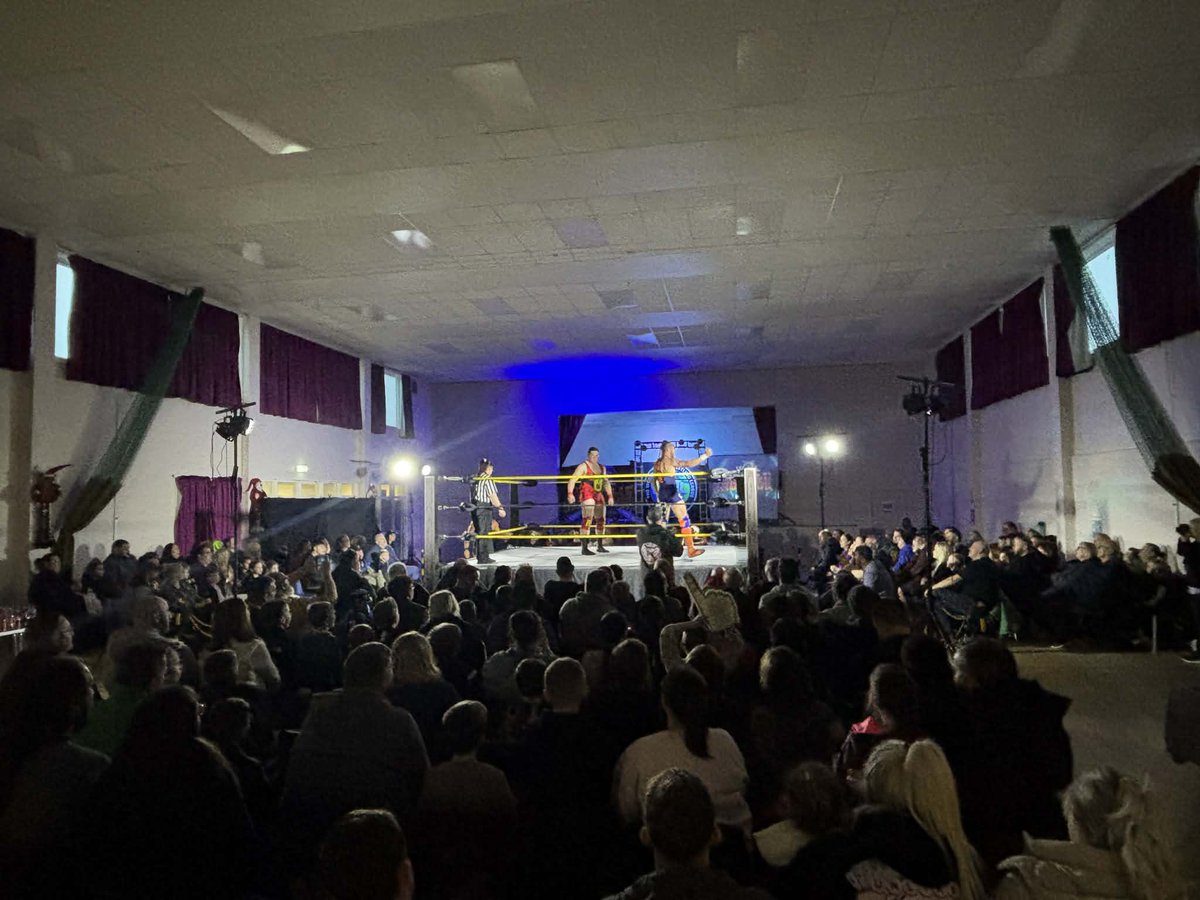 Thank you Broxburn! #W3LWrestlingShowdown