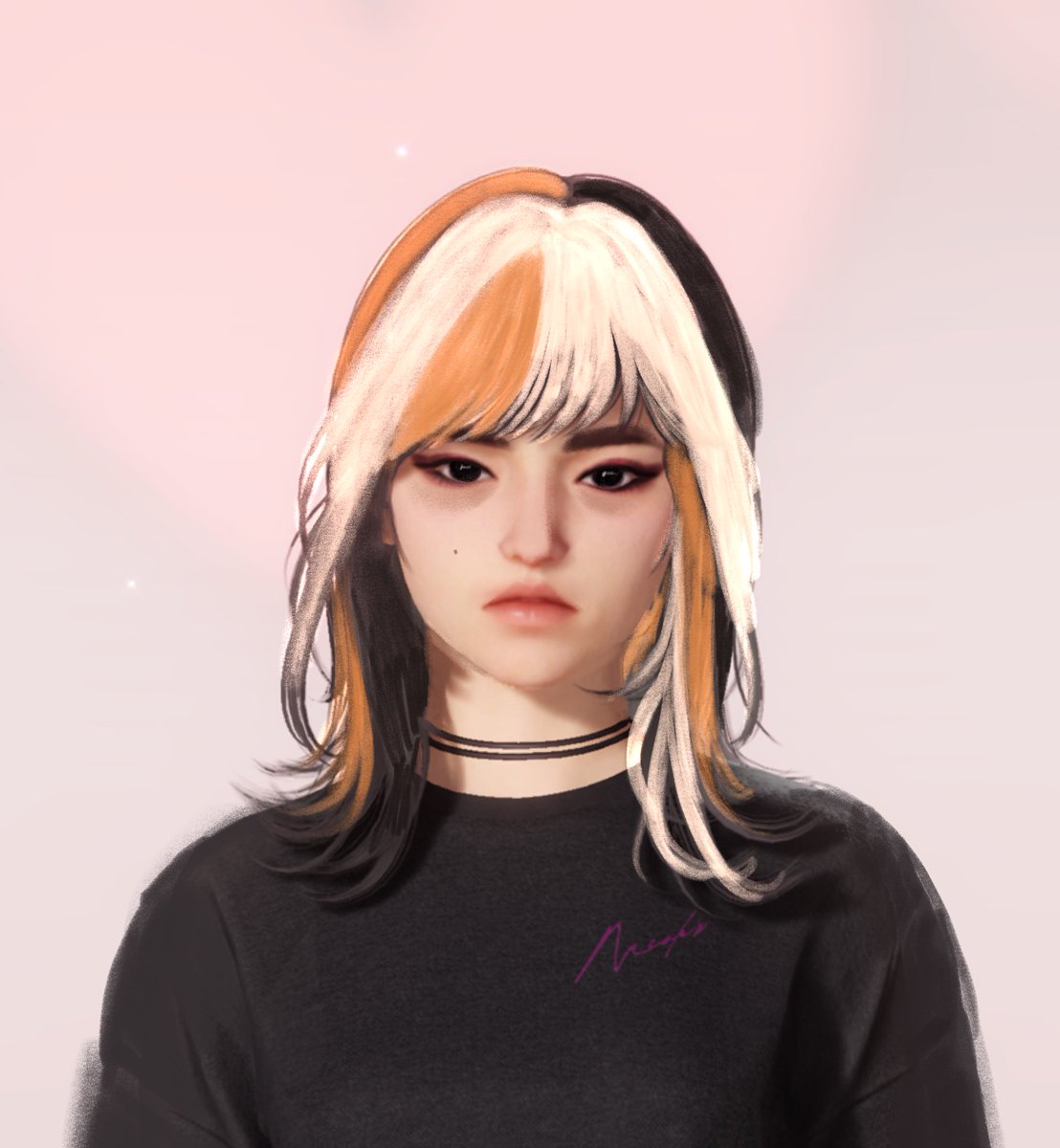 trying to see if i can make them look more like me (eyebags the only thing im nailing rn)