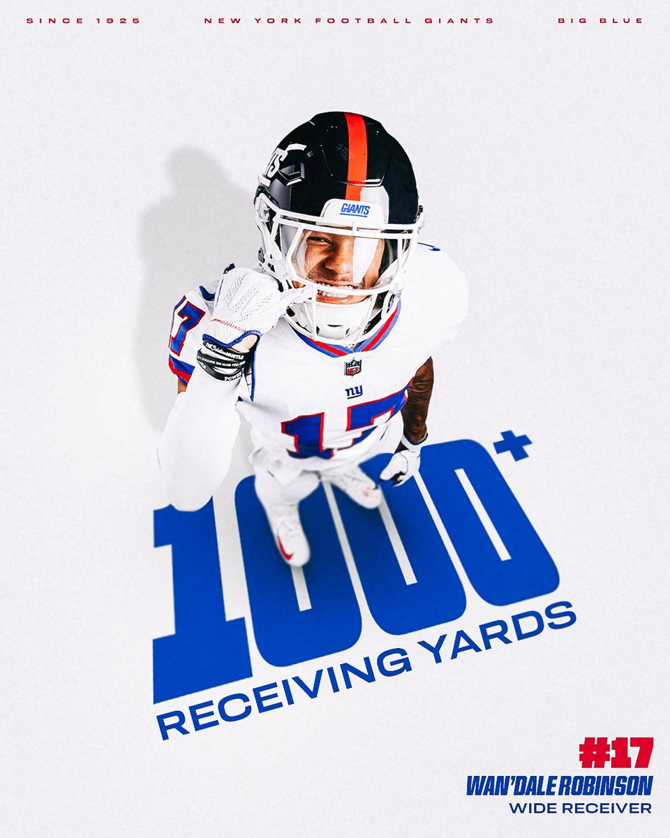 Giants's tweet image. Wan'Dale in the 1K club 🔥