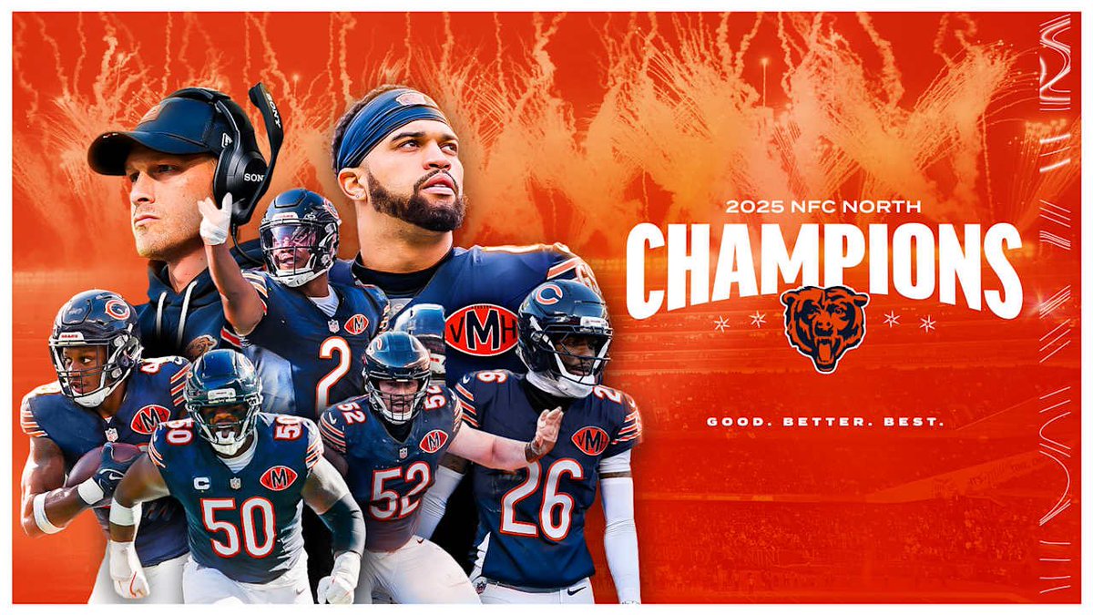 What up #bears fans!!!

Who’s up for a quick giveaway?!?

Me and <a href="/beardenlive/">Beardenlive</a> felt like we needed to raise the Vibes after this NFC North championship title!!

Who wants a hoodie celebrating the feat???

TO Enter-  like and share this post!!

Follow me and <a href="/beardenlive/">Beardenlive</a> 

Give us