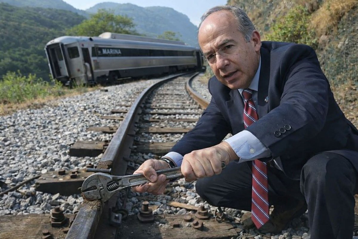 cucebrio1's tweet image. Según la chairada, ya apareció el culpable del descarrilamiento del Tren Interoceánico y no es la corrupción, ni lo mal hecho de la obra ni #AMLO ; el culpable es alguien más.
#MorenaNarcoPartido 
#MorenaTeEngañaChairo
#MORENAesCORRUPCION