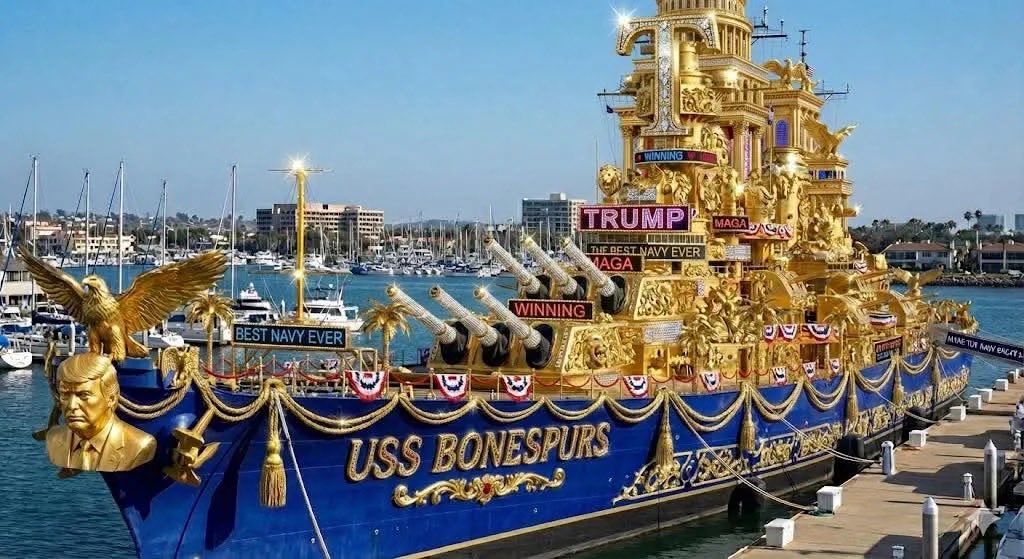 New #Trump #battleships...