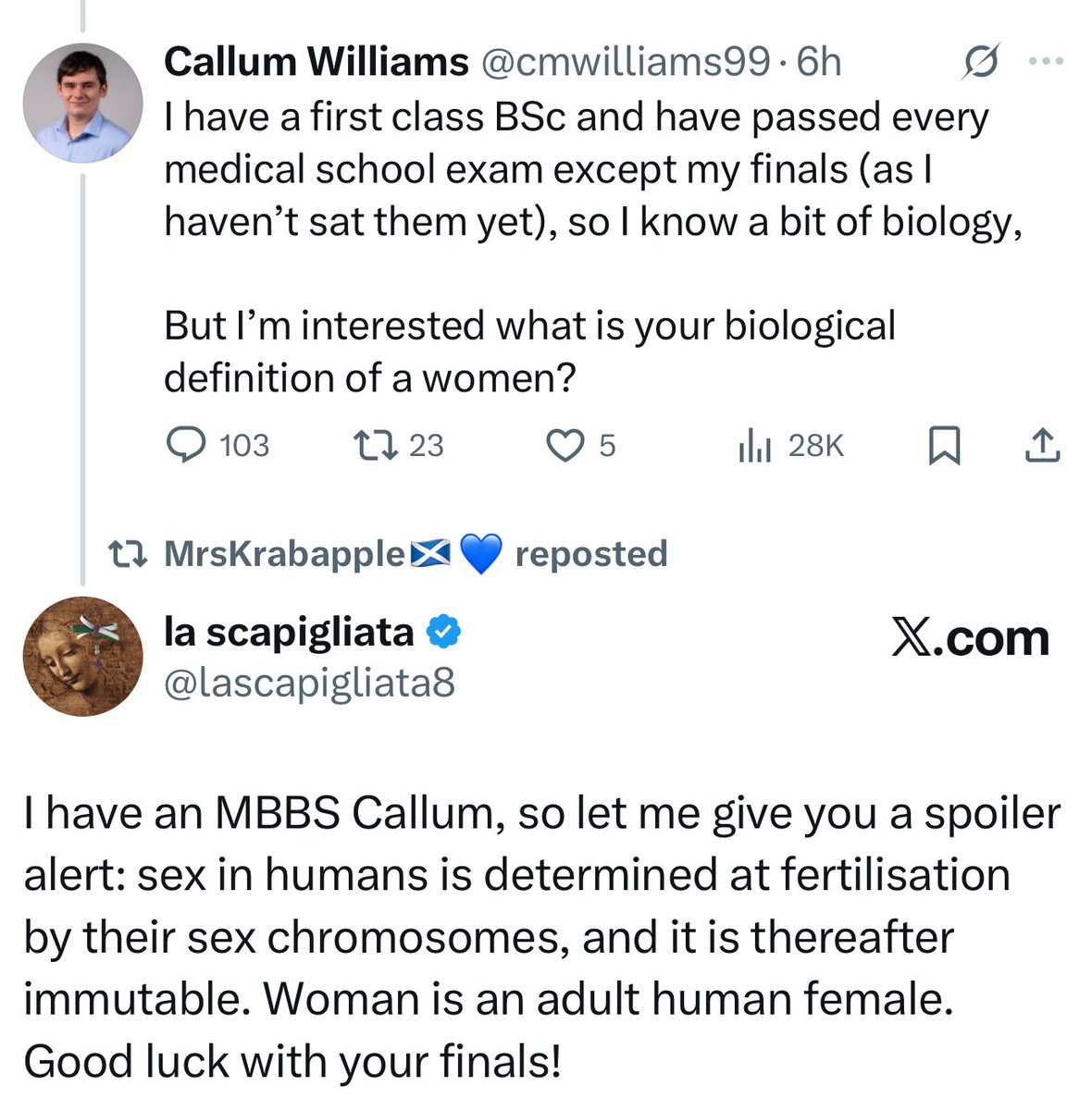 newsandpics's tweet image. Sigh. He deleted. But Twitter is forever.