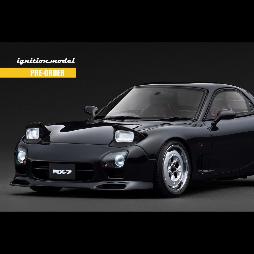 現在、ご予約受付中の新規型「RX-7 Mazda Speed A-spec (FD3S)」2