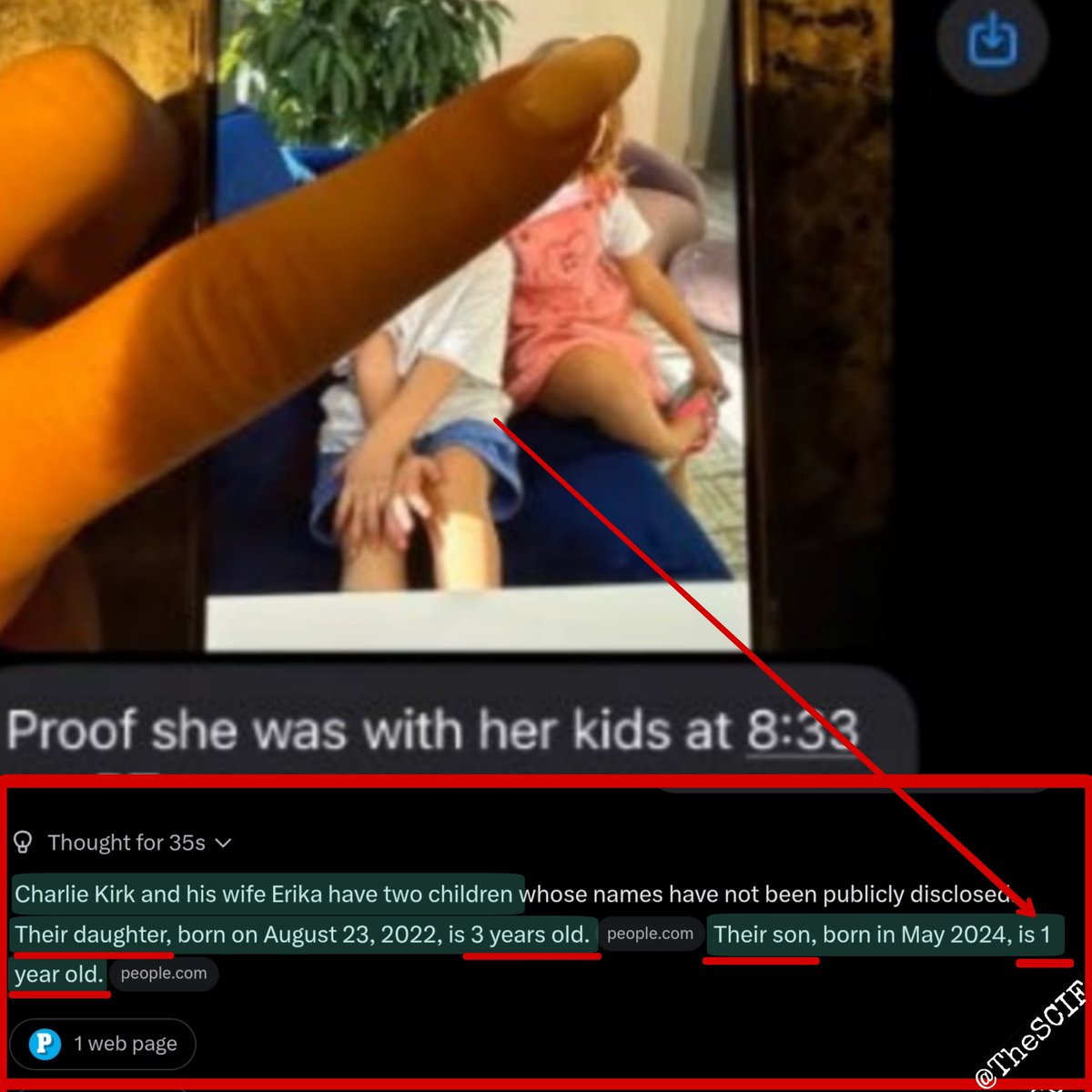 The SCIF tweet media